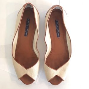 Vintage Ralph Lauren Purple Label Collection open toe shoes, 7